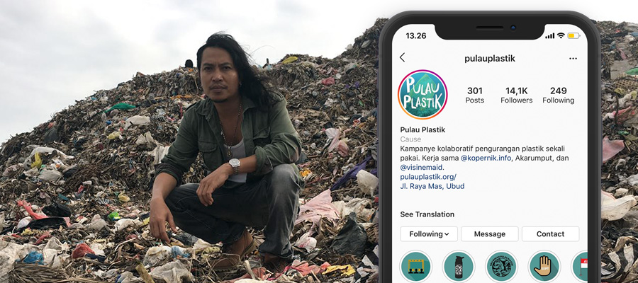 Digital Marketing Agency Bali Reaktan Pulau Plastik Banner