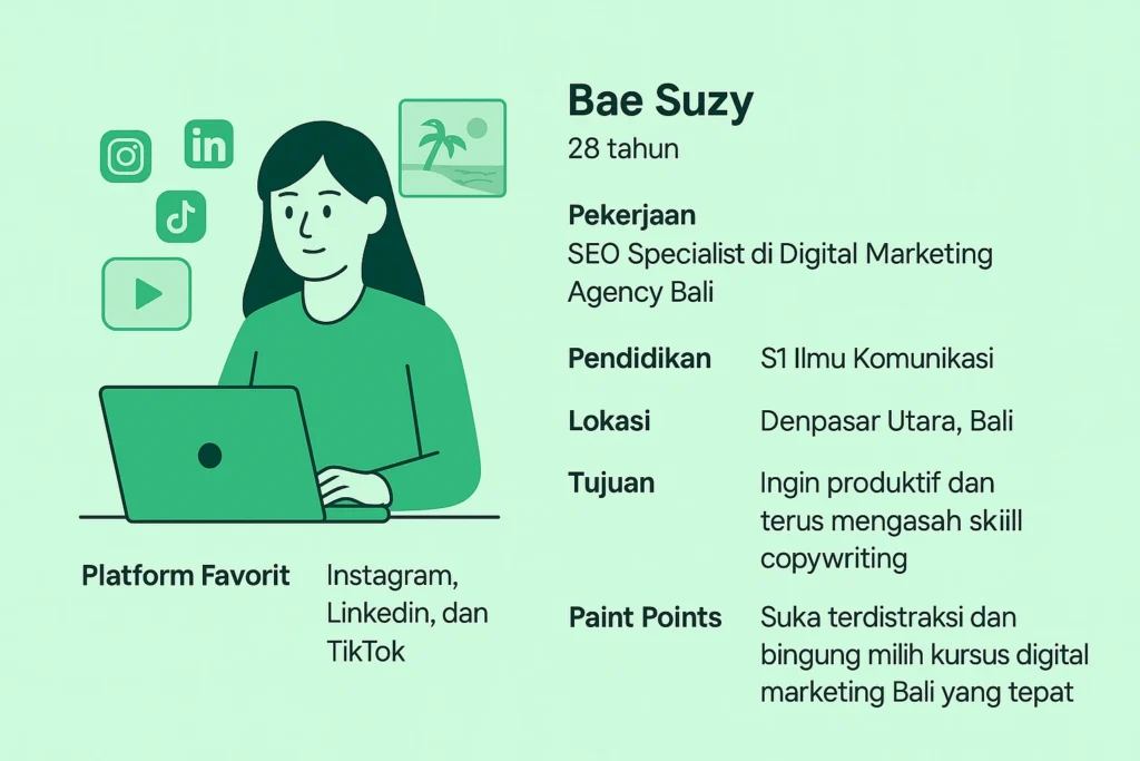 Social Media Agency Bali Contoh Buyer Persona Reaktan
