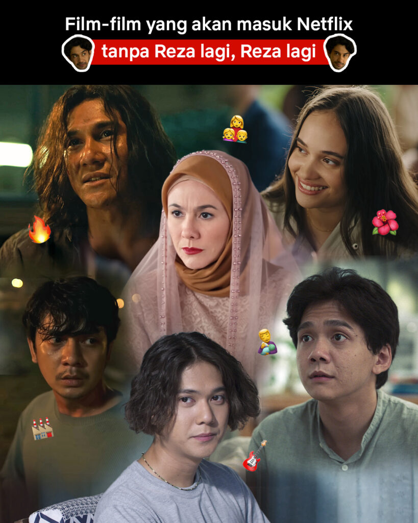 Social Media Agency Bali Category Entry Points Netflix Reza Rahadian