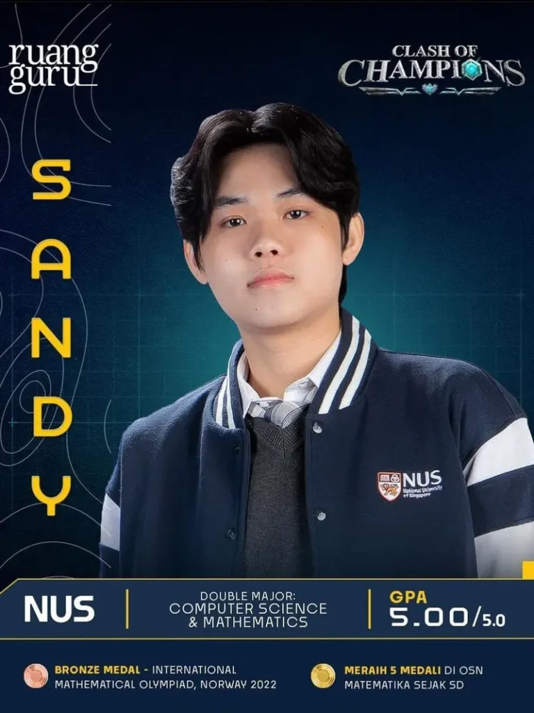 Digital Marketing Agency Bali Clash of Champions Ruangguru Sandy Reaktan