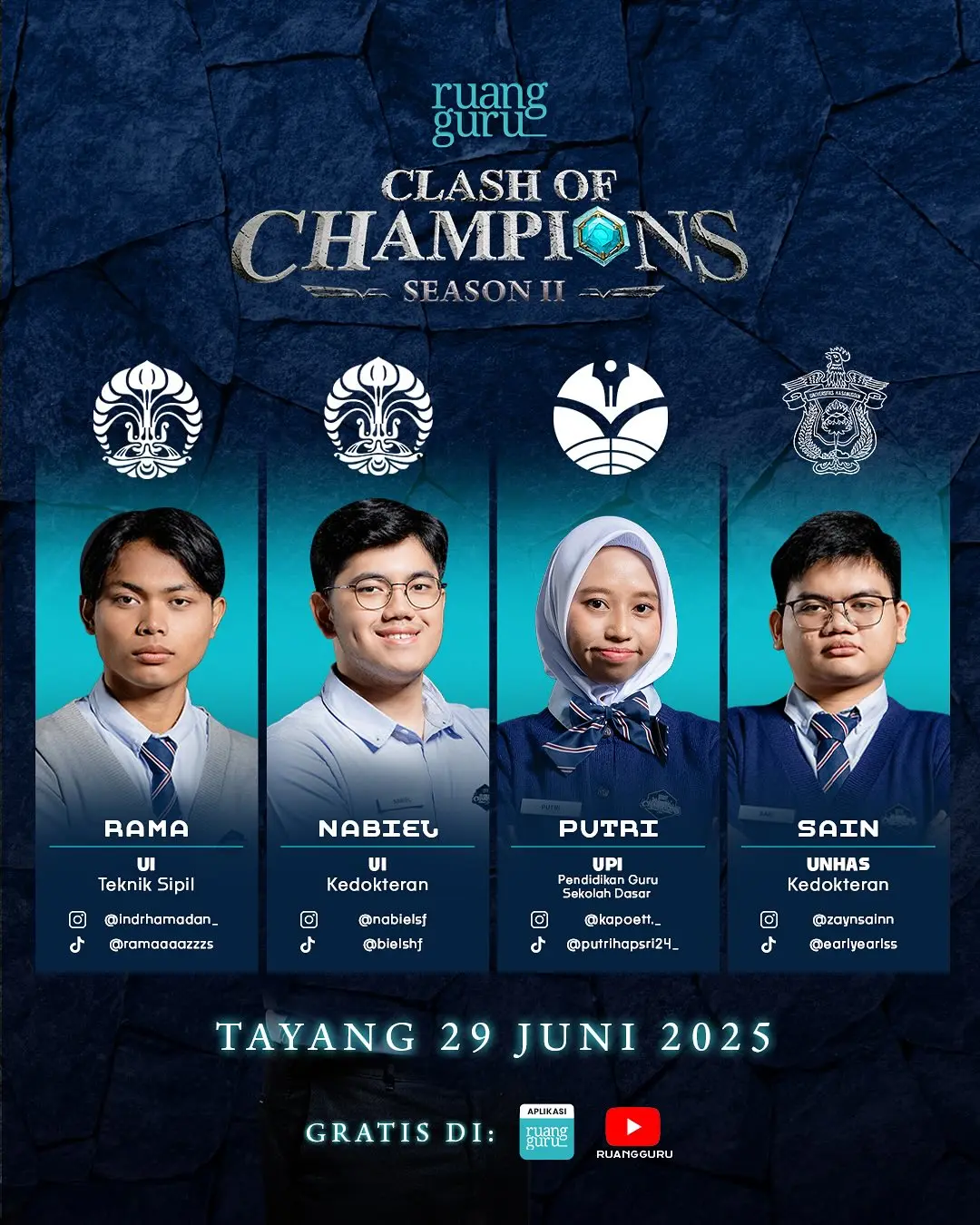 Digital Marketing Agency Bali Clash of Champions Ruangguru Season Dua Reaktan