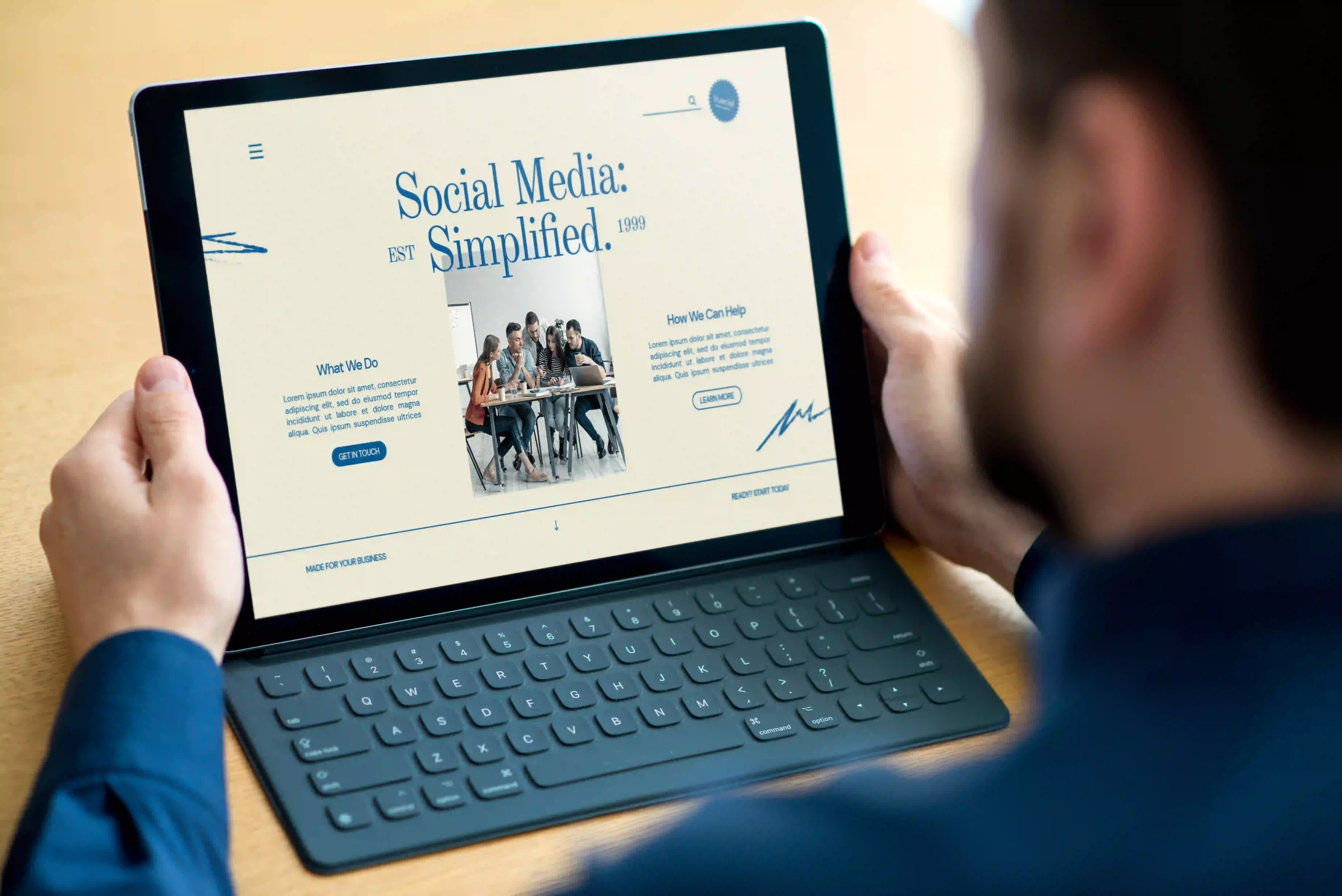 Struktur Landing Page 2026 yang merupakan bagian dari service website oleh Digital Marketing Agency Bali Reaktan Asia Digital