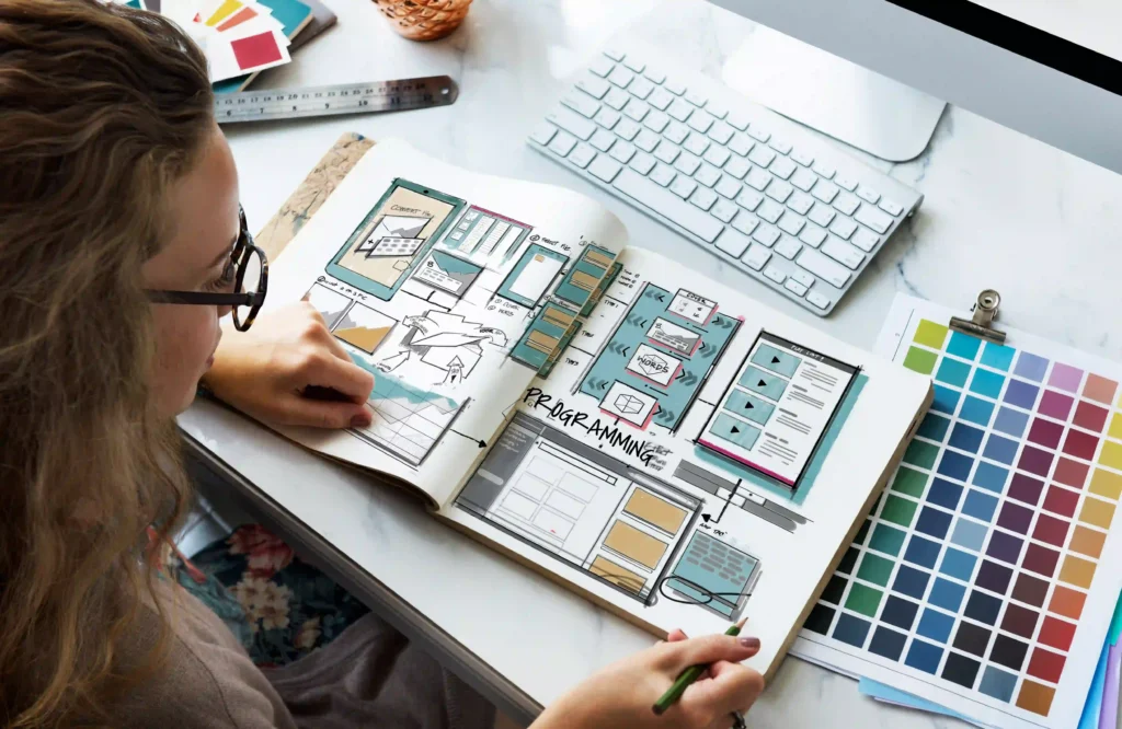 Web Design Template Layout Draft Sketch Digital Agency Bali Digital Marketing Agency Bali Reaktan Asia Digital