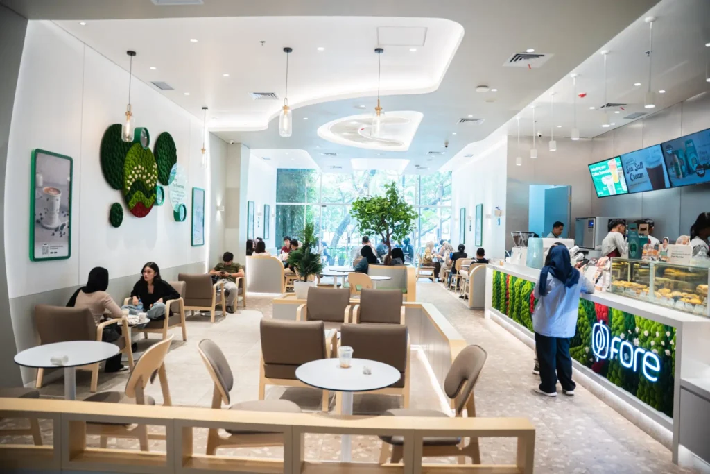 Fore Coffee Outlet dengan Label Nutrisi kini menjadi strategi marketing dengan target Gen Z dimana ini menjadi insight bagi Digital Marketing Agency Bali Reaktan Asia Digital